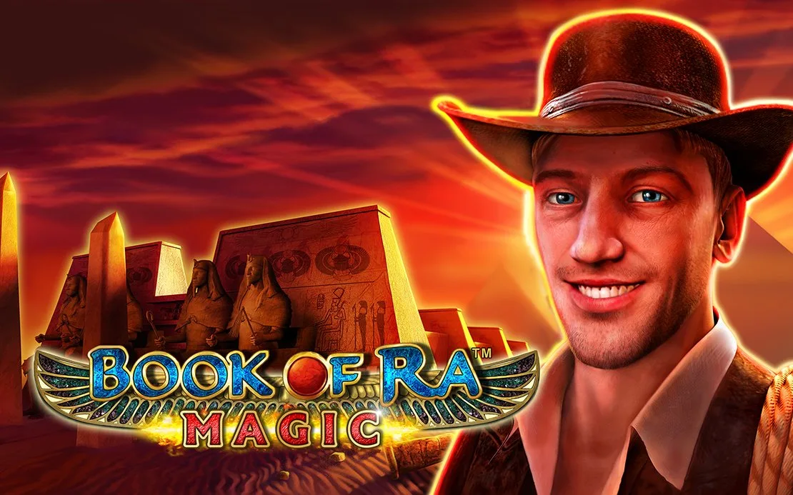 Book of Ra Magic website logo